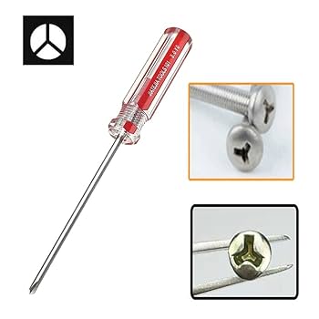 Amazon | Auniwaig 3mm 三つ羽ドライバー 磁気Y字ドライバー 45